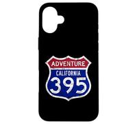 California USA Highway 395 Randonnée Pêche Escalade Aventure Coque pour iPhone 16 Plus