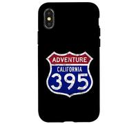 California USA Highway 395 Randonnée Pêche Escalade Aventure Coque pour iPhone X/XS