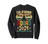 California Vacation Squad 2025 Family Vacation Trip Matching Sweatshirt