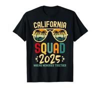 California Vacation Squad 2025 Family Vacation Trip Matching T-Shirt