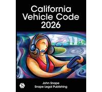 California Vehicle Code 2026