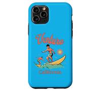 California Ventura CA Surfer Pêche Plage Vacances Coque pour iPhone 11 Pro