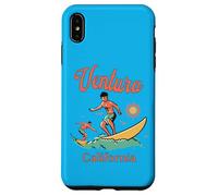 California Ventura CA Surfer Pêche Plage Vacances Coque pour iPhone XS Max