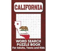 California Word Search Puzzle: Easy to Read Word Searches All About The Golden State I 6x9 inches, 110 pages, 50+ puzzles | Gift for Vacation, Holidays, and Free Time