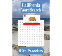 California Word Search Puzzles:: Word Searches with Easy to Read Print about California, California Cities, Landmarks, Destinations and more..| 6x9 ... | Great for travel, leisure, relaxation