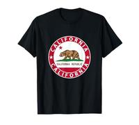 Californie California drapeau d'ours USA Etats-Unis America T-Shirt
