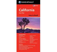 Californie, carte facile à lire | Rand McNally