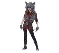 Californie Déguisement Loup-Garou Conte de Fées Animal Enfant Fille Halloween