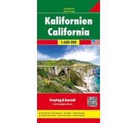 Californie Echelle 1 : 600000, Edition trilingue allemand-anglais-français - Collectif - Freytag Et Brendt - broché - Atlas / carte