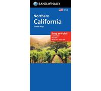 Californie Nord, carte facile à plier | Rand McNally