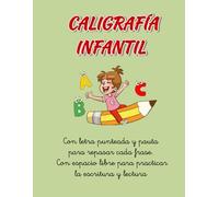 Caligrafía infantil - Caligrafía niños 7 a 10 años - Cuaderno caligrafía divertida- Actividades de iniciación a lectura comprensiva