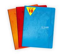 Caligraphe - Calligraphe 7015 - 7490 - Cahier piqûre - 96 pages réglure unie - Format 24 x 32 - 70 g