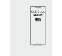 Caligula - neron - Suétone - Manucius Eds - broché - Essai