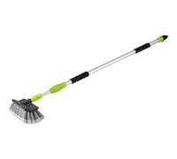 Calima 46006 - Brosse de Lavage avec Manche télescopique, 11 x 28 x 118 cm, Couleur: Vert/Aluminium