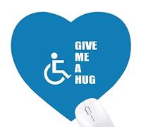 câlin aider handicap medical corps Jeux de tapis de souris en forme de coeur