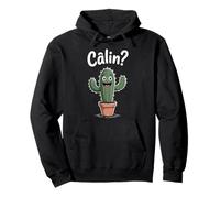 Câlin Cactus Humour Plante Marrante Bras Ouverts Drôle Sweat à Capuche