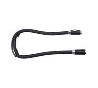 Câlin léger Cou Flexible Suspendu lumière Mains Libres Lecture Cou lumière Pliable lumière LED pour Tricoter(Le Noir)