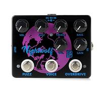 Caline DCP-08 Nightwolf - Pédale d'overdrive et de fuzz pour guitare