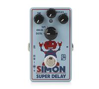 Caline Simon CP-513 Super Delay Pédale d'effet pour guitare avec options numériques, analogiques et bandes