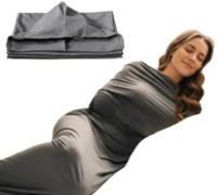 Calinea Le Câlin Calinéa,Couverture Thérapeutique par Pression Et Étreinte,Sac De Couchage Portable Ultra-léger,Capsule De Sommeil À Capuche,Tissu Extensible Respirable,pour Camping (L(170 * 40cm))