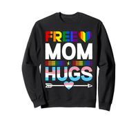 Câlins de maman gratuits, câlins de maman gratuits, fierté inclusive, arc-en-ciel, gay Sweatshirt