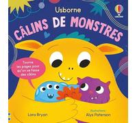 Câlins de monstres - Mon livre des câlins - dès 1 an