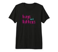 Câlins et Chatons T-Shirt Haut de Gamme