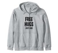 Câlins gratuits, il Suffit de Demander à Love Warmth Positivity Sweat à Capuche