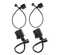 Caliper Brake 2 paires de capteurs de plaquettes de frein avant et arrière de remplacement pour VW Touareg 7P5 7P6 et Porsche Cayenne 92A Panamera 970