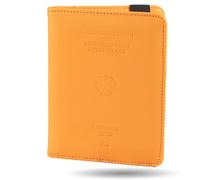 CALIPSO Étui pour passeport - Design RFID - Étui de voyage pratique avec compartiments pour passeport de vaccination et autres - Organiseur de voyage, sahara