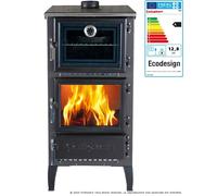 Caliskan 306 12,9 kW Poêle à bois noir mat