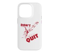 Calisthenics Women Fitness « Don't Quit » Coque pour iPhone 14 Pro