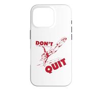 Calisthenics Women Fitness « Don't Quit » Coque pour iPhone 16 Pro