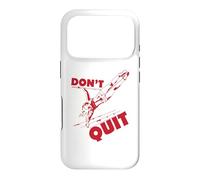 Calisthenics Women Fitness « Don't Quit » Coque pour iPhone 17 Pro