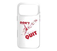 Calisthenics Women Fitness « Don't Quit » Coque pour iPhone 17 Pro Max
