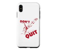 Calisthenics Women Fitness « Don't Quit » Coque pour iPhone XS Max