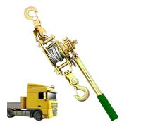 Calit Cable Tensioner, Tendeur de fil de fermeture, Tendeur de câble robuste - Cliquet de poulie de levage avec engrenages renforcés, corde manuelle