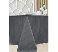 CALITEX Nappe damassé Fizzy Anthracite 150x350 cm