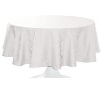 CALITEX Nappe DAMASSÉE Ombra Blanc Ronde 180