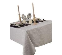 Nappe OMBRA Gris Perle Gris Rectangle - 150 x 250 cm