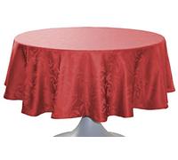 CALITEX Nappe DAMASSEE Ombra Rouge Ovale 180x240