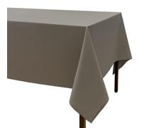 CALITEX Nappe en Coton Bio enduite déperlante Unido Gris uni