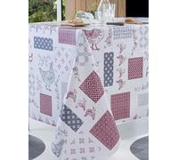 CALITEX Toile Cirée Basse Cour Finition Biais 140x250 cm