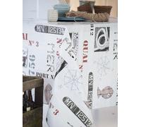 CALITEX Toile Cirée Cordage Finition Biais 140x200 cm