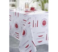 CALITEX Toile Cirée Ethnic Kitchen Finition Biais 140x250 cm