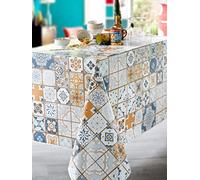 CALITEX Toile cirée Faro, Bleu, 140 x 250 cm