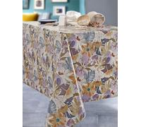 Nappe Rectangle Graphic Jungle Toile Ciree Multicolore Multicolore 140 x 250 cm