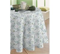 CALITEX Toile cirée Luminary, Glacier, Ronde 140 cm