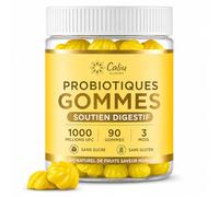 CALIU GUMMY | Probiotiques Gummies | 1 Milliard UFC Bacillus Coagulans | 90 Gommes | 3 Mois | Flore Intestinale & Microbiote Intestinal | Digestion & Confort Digestif | Enfants et Adultes |Sans Sucre