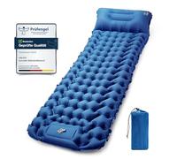 CALIYO Matelas de Camping Autogonflant - Matelas Pneumatique épais avec Pompe à Pied, Ultraléger et Imperméable | Oreiller Intégré, Compact pour L'extérieur, La Randonnée, Les Tentes et Les Voyages